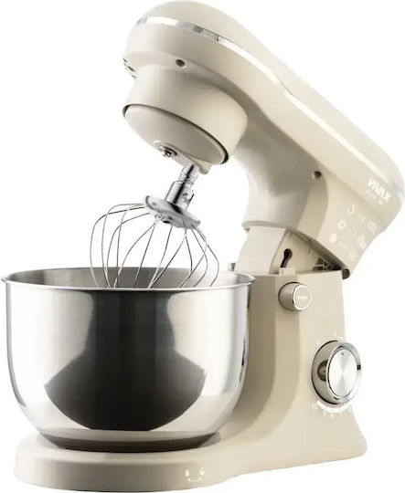 Vivax Küchenmaschine 1500W mit Rostfreiem Schüssel 5lt