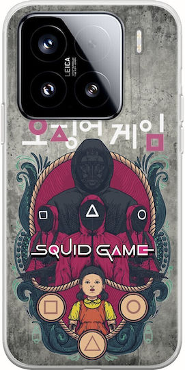 Θήκη Squid Game Xiaomi 15 5g Flexible Tpu Διάφανη Σιλικόνη
