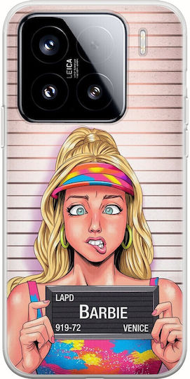 Калъф Barbie Xiaomi 15 5g Гъвкав TPU Прозрачен Силикон