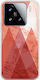 Mobile Phone Case Triangles Xiaomi 15 5g Flexible TPU Transparent Silicone