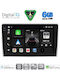 Digital IQ Car Audio System for Alfa Romeo Mito 2008-2018 Bluetooth USB WiFi GPS Apple CarPlay Android Auto with 9" Touch Screen