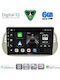 Digital IQ Car Audio System for Fiat 500 2007-2015 (Bluetooth/USB/WiFi/GPS/Apple CarPlay/Android Auto) with 9" Touch Screen