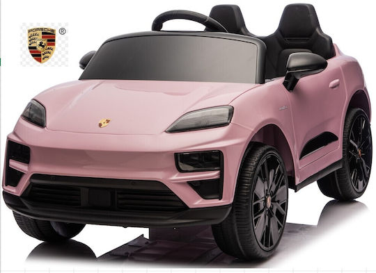 Porsche Macan Cu Un Loc Cu Telecomandă Licențiat 12 Volți Roz Pentru 1+ Ani