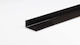 Алуминиев ъглов профил 30x15mm/1m черен