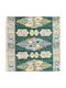 Kotonia Home Wohnzimmer Teppich Grün 60x150cm