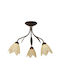 City Lux Patina Deckenleuchte LED