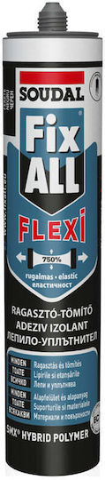 Sealant Glue Fix All Flexy Black 290 G Soudal