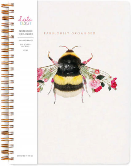 Lola Design Spiral Notebook B5
