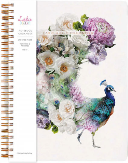 Lola Design Spiral Notebook B5