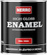 Enamel Paint Wood Metal Ral 3000 Red 0.650 L Nerro