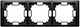 Simon Basic Triple Frame Black Matte