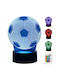 Decorative LED RGB 3D Illusion Lamp 3x3cm