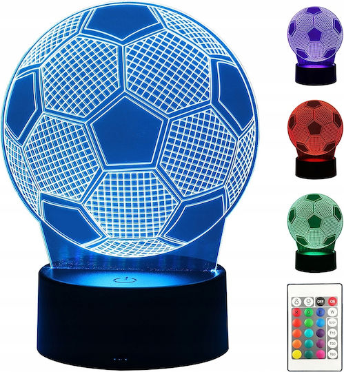 Φωτιστικό LED RGB 3D Illusion Φωτιστικό LED RGB 3D Illusion