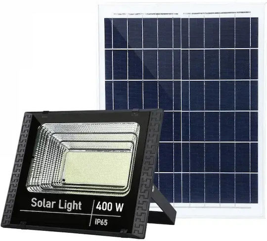 Smart Lumini De Inundație Cu Led-uri Solar Etanș 400W Alb Rece 6500K Cu Senzor De Mișcare Și Telecomandă IP66