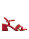 Damen Sandalen Rote