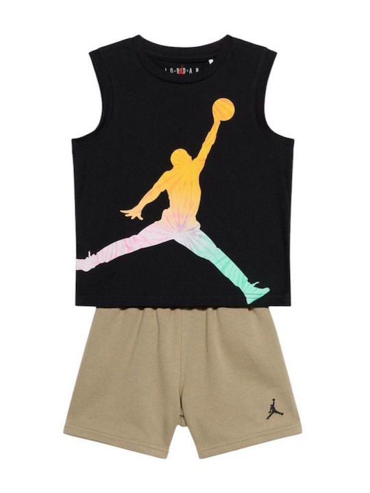 Nike Kids Clothing Set with Shorts Khaki 2 Pieces