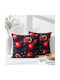 Kotonia Home Perna De Canapea Din 100% Bumbac Albastră 50x50cm