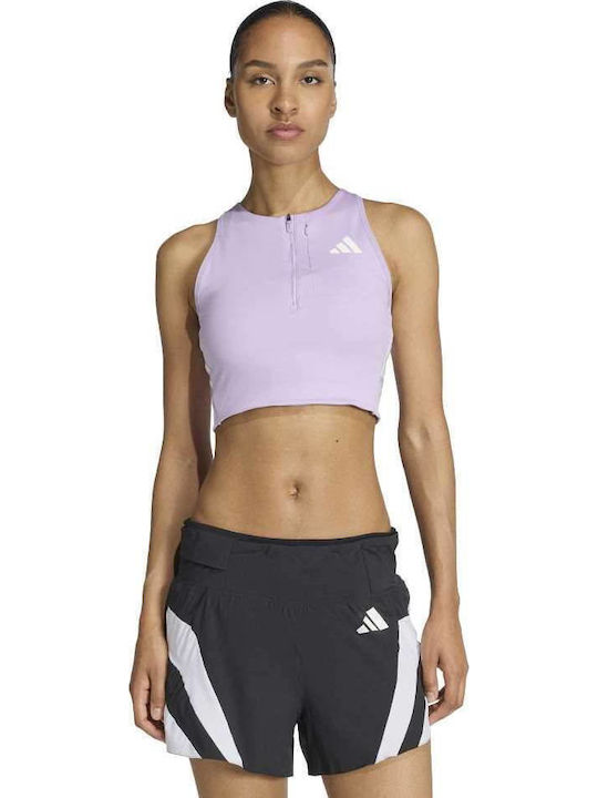 adidas Adizero Bluza Violet adidas Adizero Bluza Violet