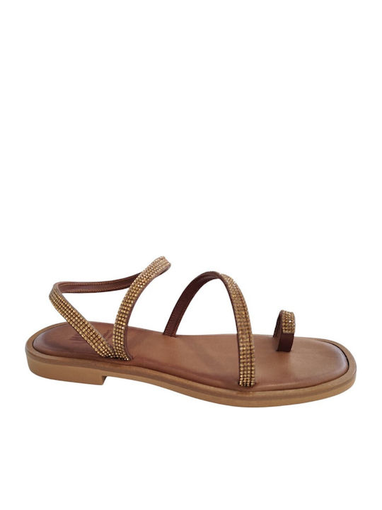 Leather Women's Anatomic Bronze Sandals