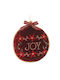 Weihnachtsbaumschmuck Samt Joy Noel