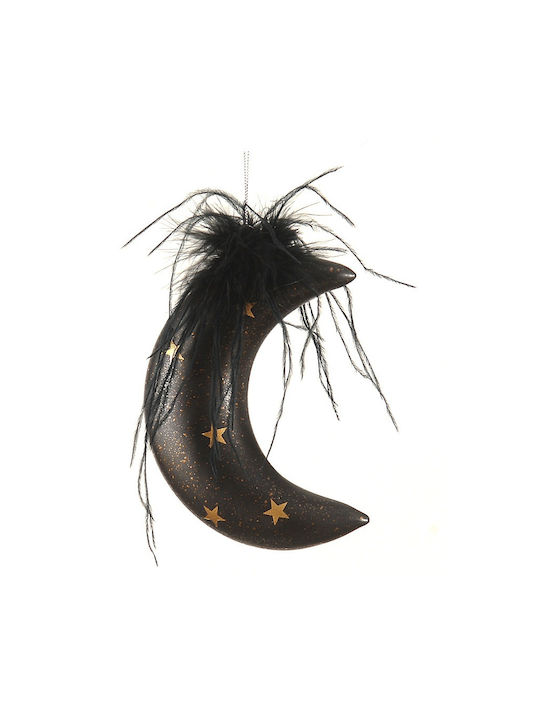 Christmas Tree Ornament Black Moon 17cm Christmas Tree Ornament Black Moon 17cm