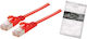 Shiverpeaks U/FTP (STP) Kat.7 (10Gbps) Netzwerkkabel Ethernet 0.5m Rotes
