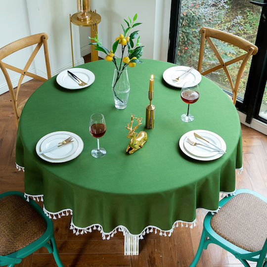 FRIPIA Măsuțe Rotundă In Verde Φ180cm