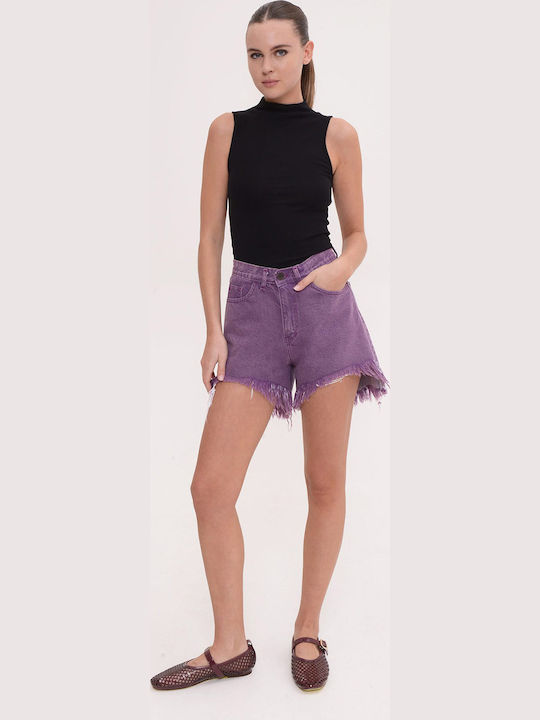 Sac & Co Women's Purple Shorts
