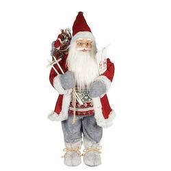Gray Christmas Santa