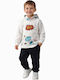 Kinder Sweatpants Set Ecru