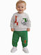 Kinder Sweatpants Set Mit Melange