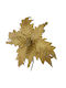 Weihnachtskranz Dekoratives Stoff Blume Baum Gold