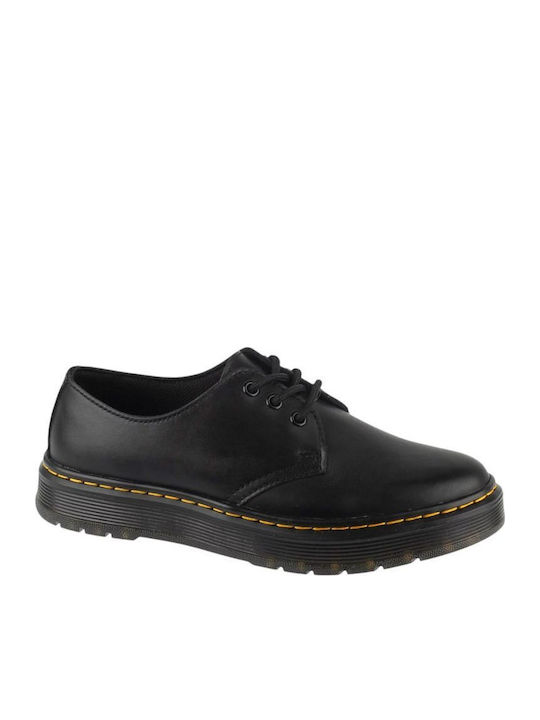 Brookline Lo 3 Eye Leather Men's Casual Shoes Black