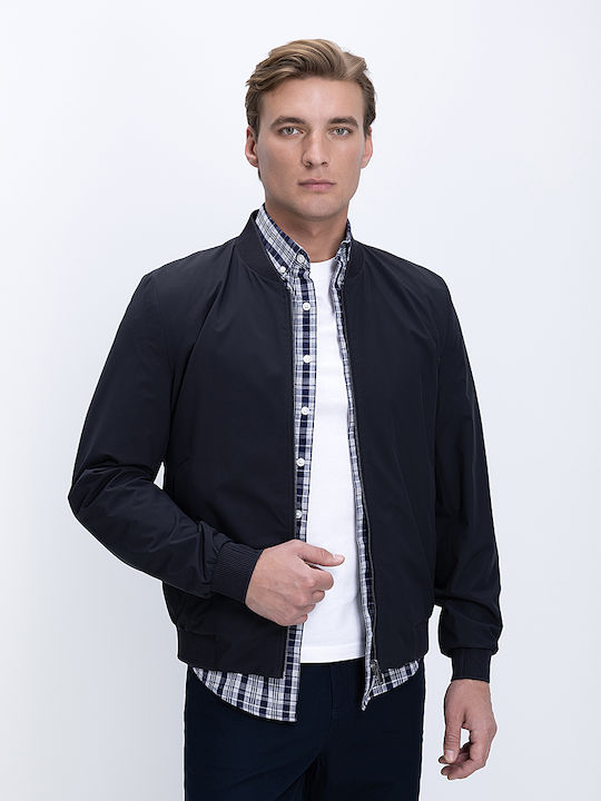 Vardas Μπουφάν Bomber Διπλής Όψης Navy Μπλε