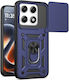 Amorus Plastic Blue Back Cover (Motorola Edge 70 Pro)