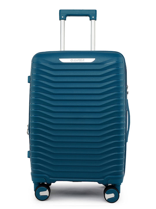 Amber Large Hard Petrol Suitcase Height 75cm