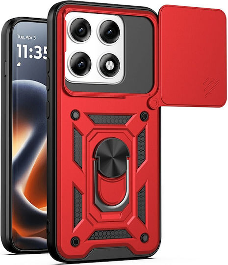 Amorus Back Cover Πλαστικό Κόκκινο (Motorola Edge 70 Pro)
