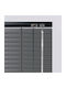 BetterHome 839030 Щора За Засенчване От Алуминий В Черен Цвят Ширина 120xВисочина 120см