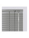 BetterHome 836114 Jalousie aus Aluminium in Grau Farbe P100xHöhe120cm