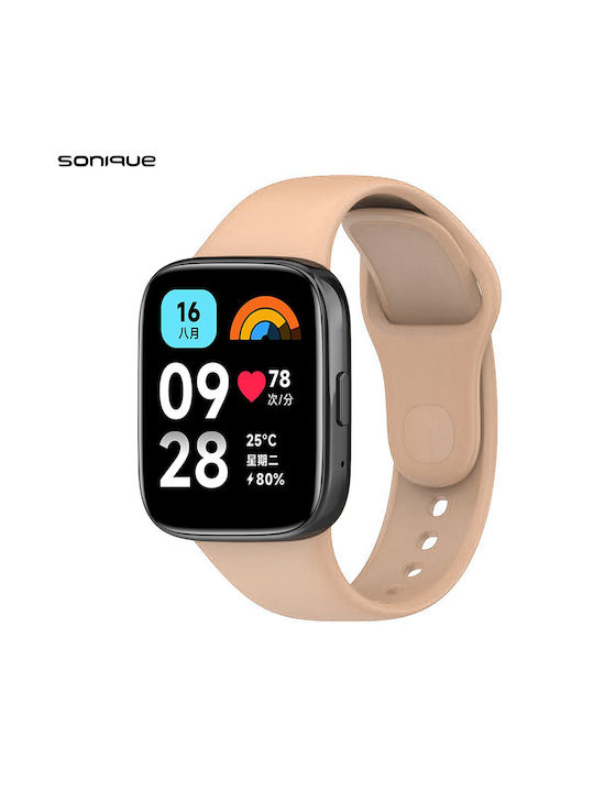 Sonique Λουράκι Σιλικόνης Ροζ (Redmi Watch 3 Ac...