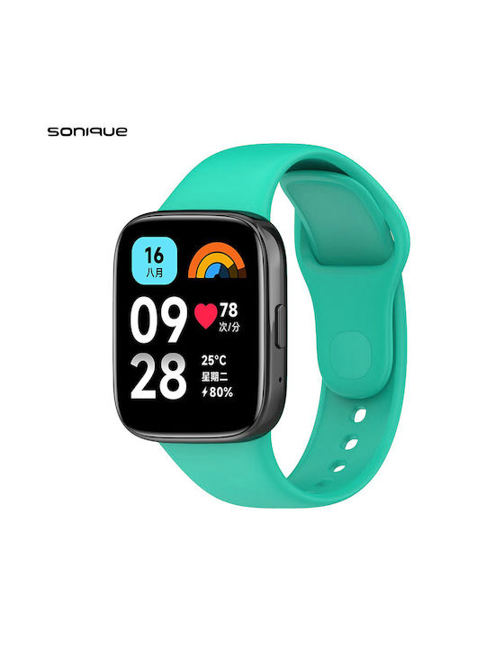 Sonique Λουράκι Σιλικόνης Τιρκουάζ (Redmi Watch 3 Active)