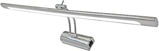 Horoz Electric Bathroom/Panel Wall Lamp with Integrated LED and Natural White Light Silver