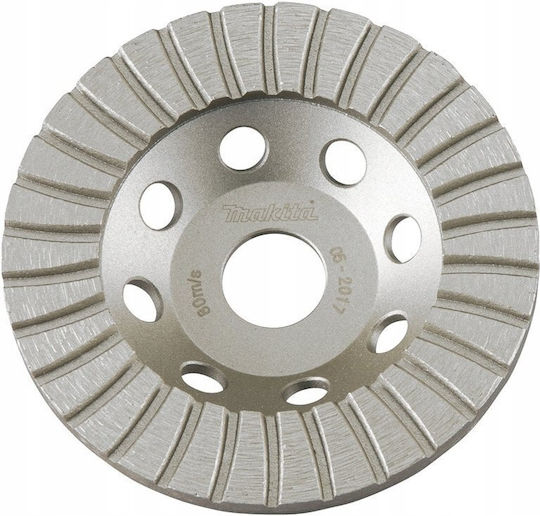 Makita Diamond Grinding Disc Concrete 115x22.23mm Turbo Concrete Finishing