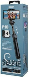 Remax P10 Selfie Stick Bluetooth Μαύρο Remax P10 Selfie Stick Bluetooth Μαύρο