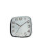 2430bt-g9 Wanduhr Kunststoff Grau 30x30cm