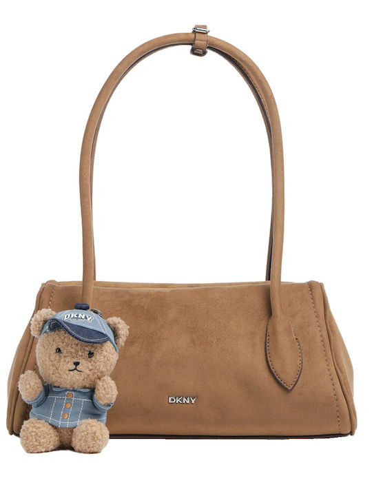 DKNY Leather Women's Barrel Bag Suede