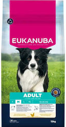 Eukanuba 15kg Dry Dog Food for Medium Breeds with Chicken