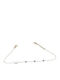 Gatsa Women's Bracelet with Heart Design in 14K Gold
