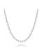 Jools Riviera Necklace Made of Silver with Diamond & Zircon