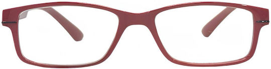 Frog Optical Lesebrillen +0.50 in Rote Farbe
